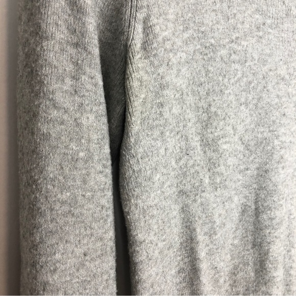 Philosophy Gray Knit Pullover Sweater Top Office Professional Warm Winter - Picture 5 of 9